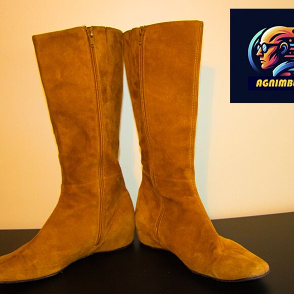 SUEDE Women's Boot/elegant/ All occassions/summer/cocktail party evening/dress - Picture 4 of 4